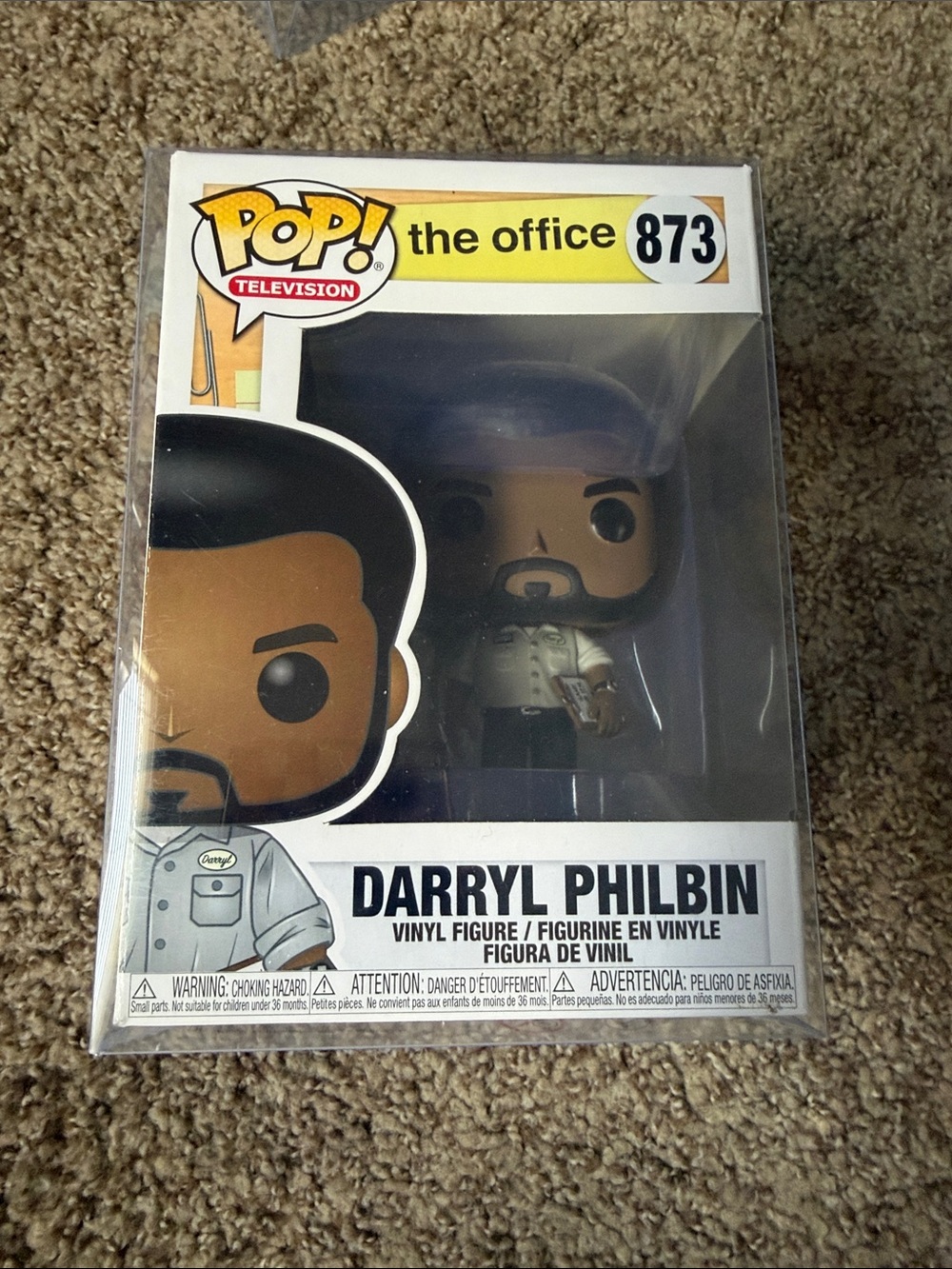 Funko POP! Darryl Philbin Vinyl Figure - Brown, Black
